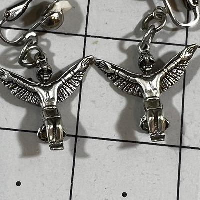 Pair of Thunderbird Kachina Clip on Earrings