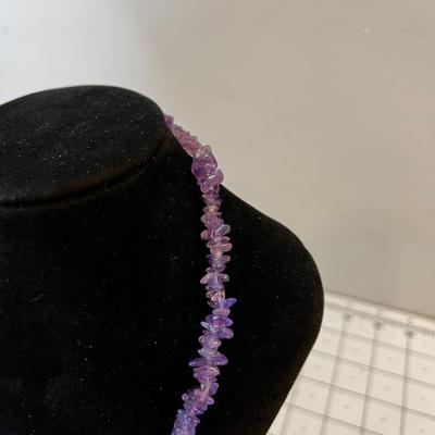 Wonderful Amethyst Necklace 