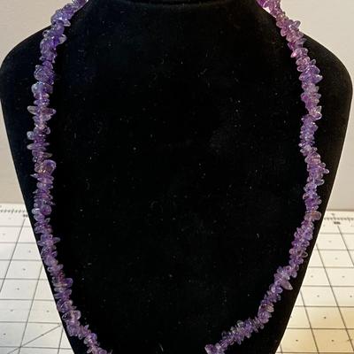 Wonderful Amethyst Necklace 