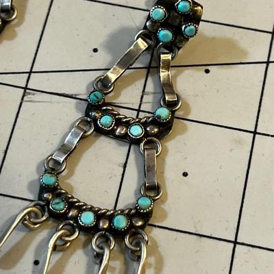 Marked Sterling's, Earrings with Screw back. 