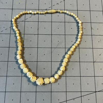 Carved Bone Chocker 