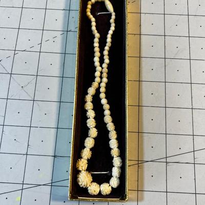 Carved Bone Chocker 