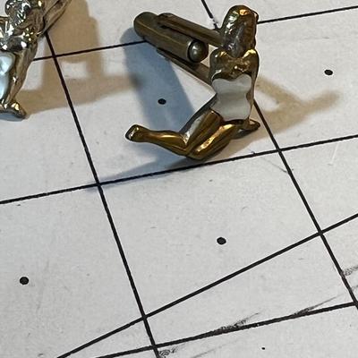 Awesome! Collection of 5 Pair of Cufflinks including the Retro Swimsuit Girls