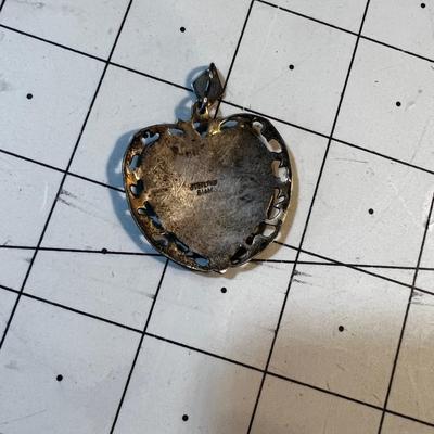 Sterling Silver Siam Pendant 