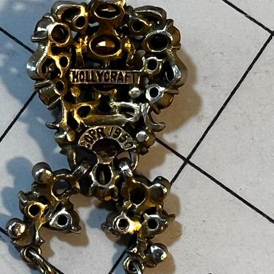 Beautiful Holly Craft Bejeweled Necklace