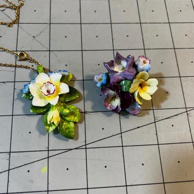 China Porcelain Pin and Pendant 