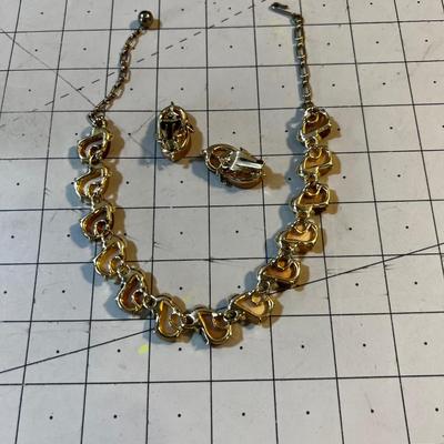 Tear Drop Carmel White Set