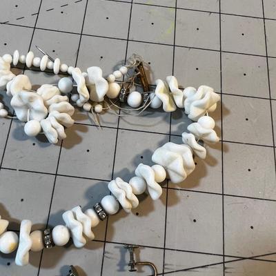 VINTAGE! Hand Blown Glass. White