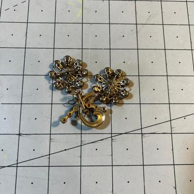 3 Vintage Pins 2 Pink & 1 Blue