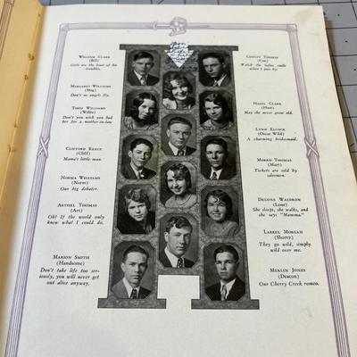 The Malad High School Yearbook, 1931 WOW! 
