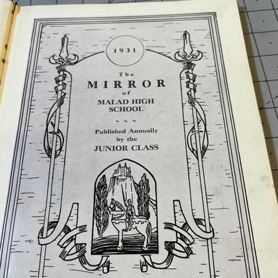 The Malad High School Yearbook, 1931 WOW! 