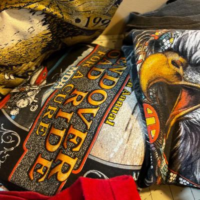 All the XL and XXL Harley T-Shirt Collection. 