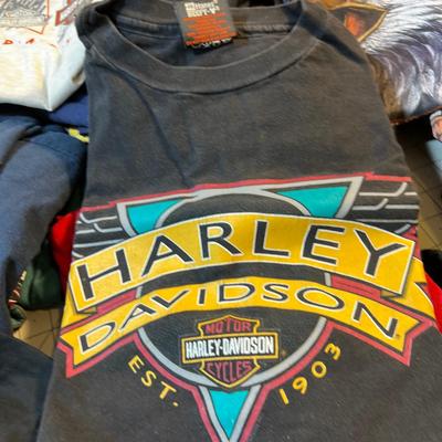 All the XL and XXL Harley T-Shirt Collection. 