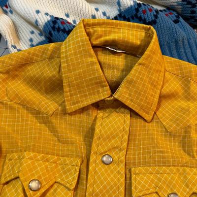 Darling Vintage Kids Western Levi's and Snap Shirt