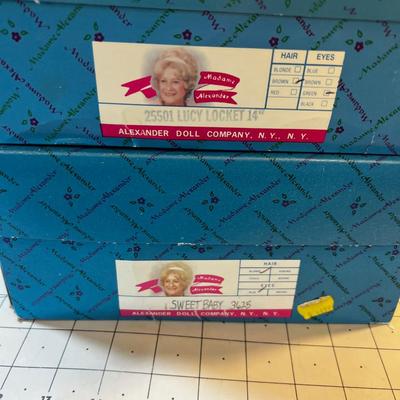 Sweet Baby and Lucy Locket 14" Madame Alexander Dolls 