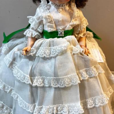 Vintage Madame Alexander 1940's Scarlett Doll 14" 
