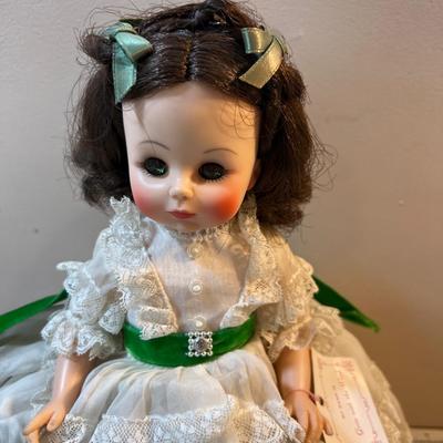 Vintage Madame Alexander 1940's Scarlett Doll 14" 