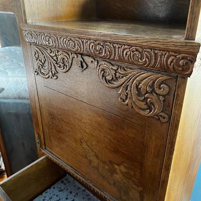 OAK - Secretary Antique 