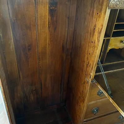 OAK - Secretary Antique 