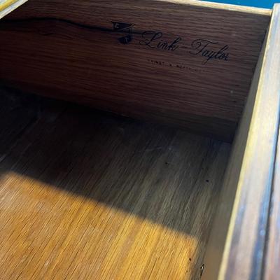 Oak Highboy Dresser Chest of Drawers , by Link-Taylor