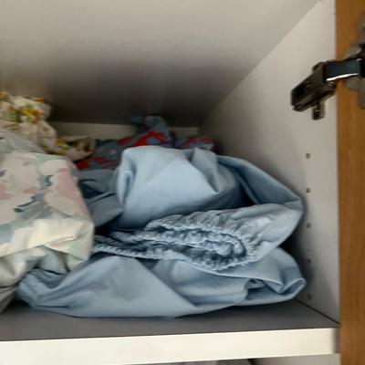 Closet full of full size used Sheets