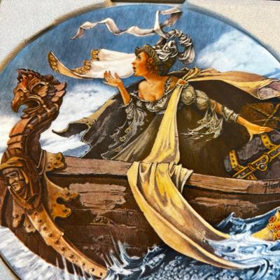 (6) Mixed Lot of Art Plates