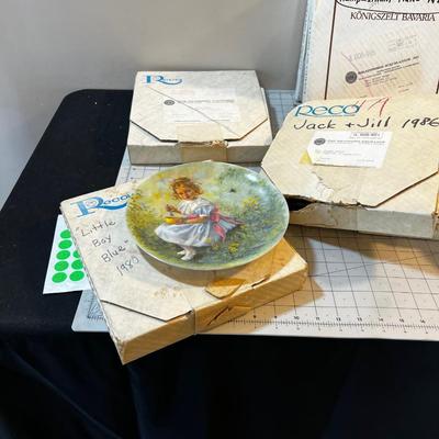 Fairy Tale Plates: Jack & Jill, Miss Muffet etc. (12 Plates total