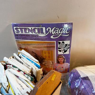 CRAFTING: Sewing, Yarns, Books,  Patterns 
