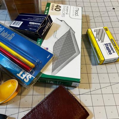 Office Supplies: Staplers, Envelops, Tape Etc. 