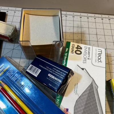 Office Supplies: Staplers, Envelops, Tape Etc. 