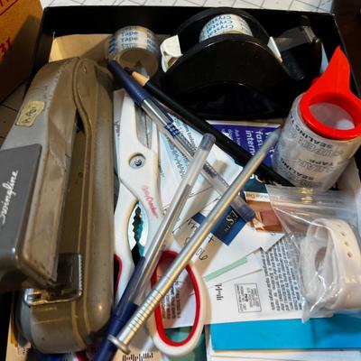 Office Supplies: Staplers, Envelops, Tape Etc. 