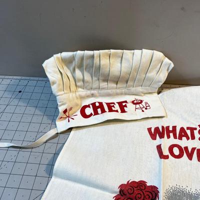 Apron of "WHAT'S COOKIN LOVER BOY??" Fathers day Present! 