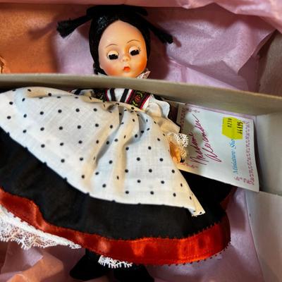 (4) Madam  Alexander Country Dolls 7": Sardinia, Yugoslavia, Romania, Demark, 