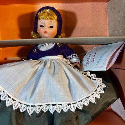 (4) Madam  Alexander Country Dolls 7": Sardinia, Yugoslavia, Romania, Demark, 