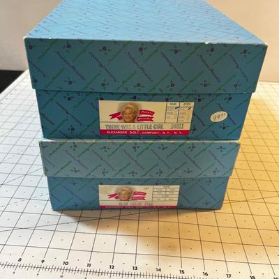 (2) - 14"  Madame Alexander Dolls: Elise Leslie & There once was a little girl