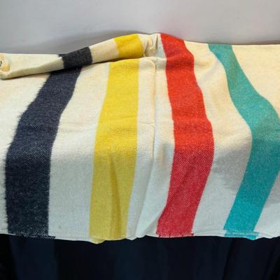Vintage Hudson Bay Blanket 