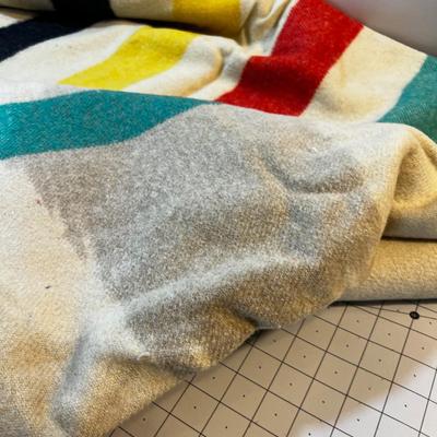 Vintage Hudson Bay Blanket 