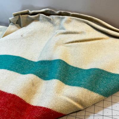 Vintage Hudson Bay Blanket 