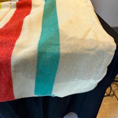 Vintage Hudson Bay Blanket 