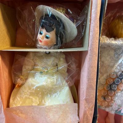 Madam Alexander Dolls (3) 10" Tall Flapper, Daisy & Marta  NEW in the box. 