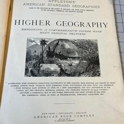 1881 Geography Book