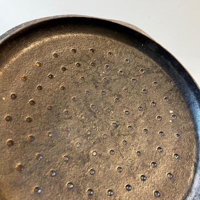 Cast Iron Deep Skill with Lid 10" No Name