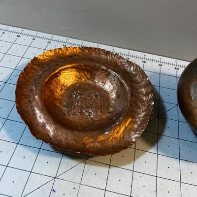 2 Hammer Copper Pieces 