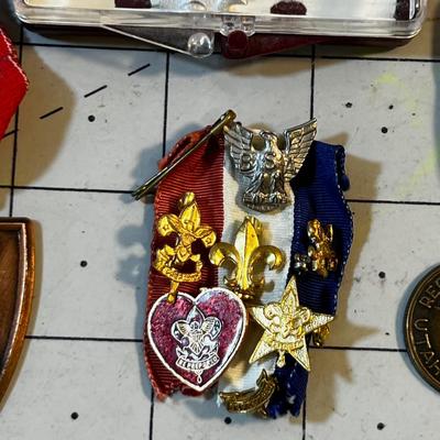 Vintage Scouting pins & Sports Medals