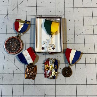 Vintage Scouting pins & Sports Medals