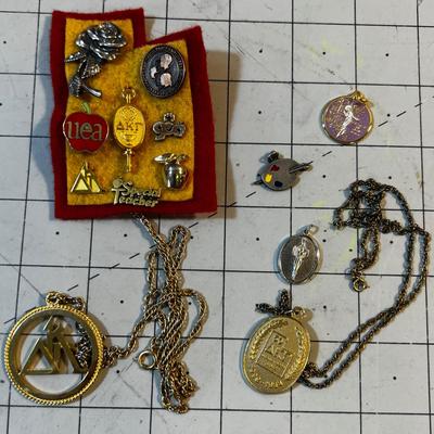 Teaching Sorority Pins Collection of