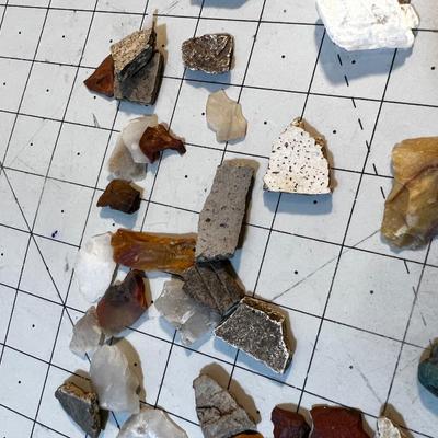 Rocks, Pottery Chards, Arrow Heads