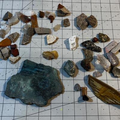 Rocks, Pottery Chards, Arrow Heads