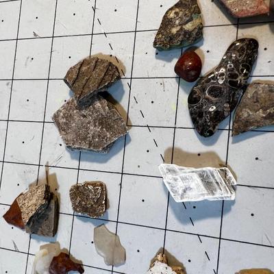 Rocks, Pottery Chards, Arrow Heads