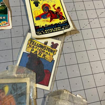 VINTAGE STICKERS Travel 
